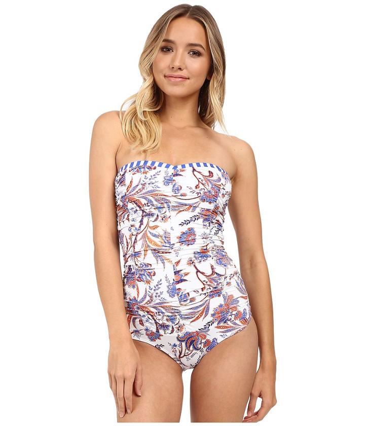 Saha - Freya Classic Saha Drapped Strapless One-piece