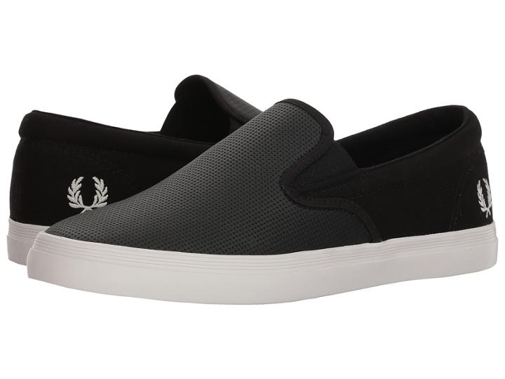Fred Perry - Underspin Slip-on Checkerboard Leather/canvas