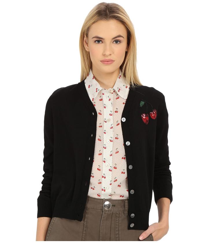 Marc By Marc Jacobs - Embroidered Fruits Cardigan