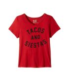The Original Retro Brand Kids - Tacos Siestas Short Sleeve V-neck