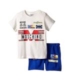 Moschino - Short Sleeve Logo T-shirt Bermuda Set