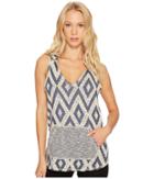 Maaji - Blue Reef Sleeveless Hoodie