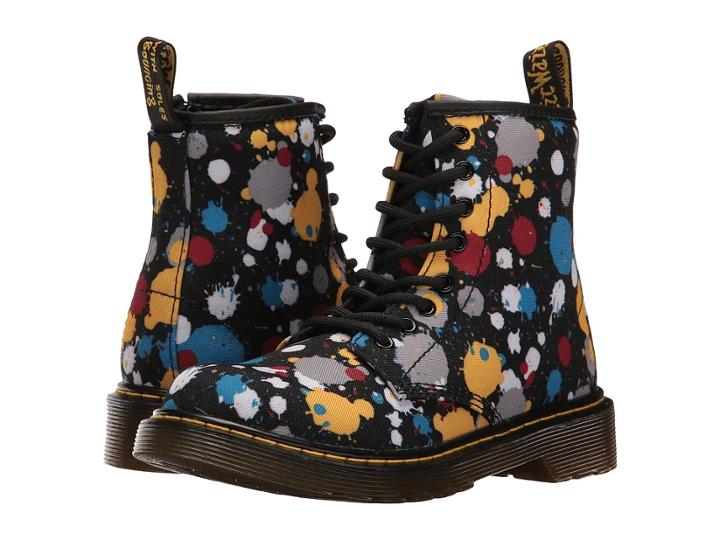 Dr. Martens Kid's Collection - Delaney Splat Lace Boot