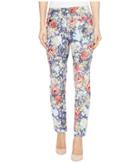 Lisette L Montreal - Rose Daisy Jacquard Ankle Pants