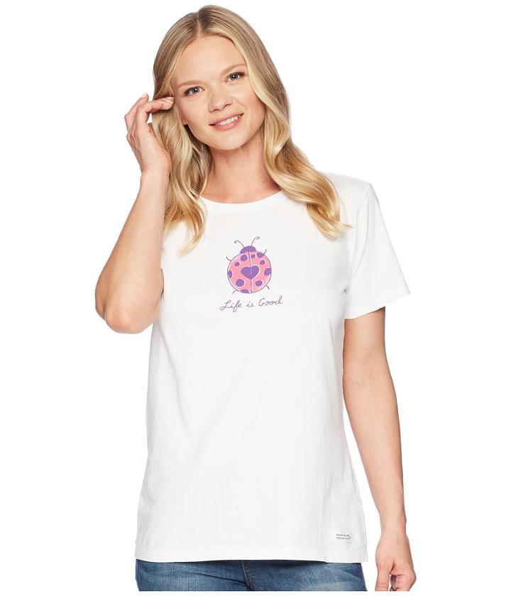 Life Is Good - Lady Bug Love Crusher Tee