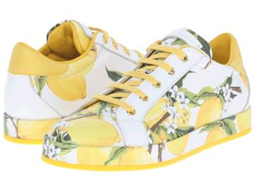 Dolce &amp; Gabbana Kids - Lemon Print Sneaker