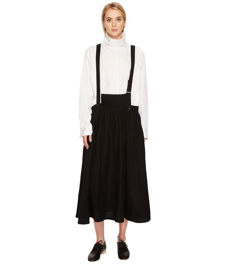Y's By Yohji Yamamoto - S-fr Gathered Skirt Overalls