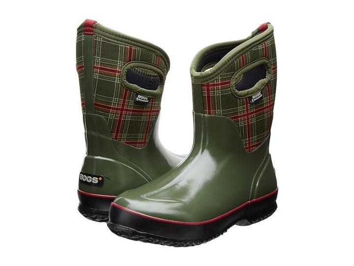 Bogs Classic Winter Plaid Mid