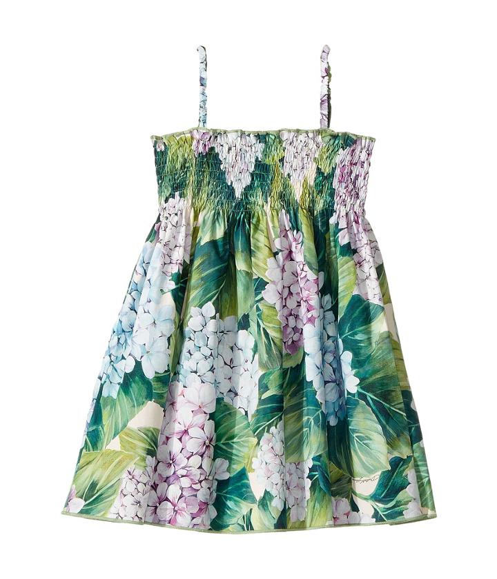 Dolce &amp; Gabbana Kids - Taormina Ortensia Print Dress