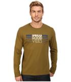 Life Is Good - Spread Good Vibes Stripe Long Sleeve Crusher Tee
