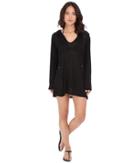 Athena - Cabana Solids Hooded Tunic Cover-up