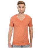 Boss Orange - Toulouse Fashion Fit Garment Dyed Jersey V-neck Tee