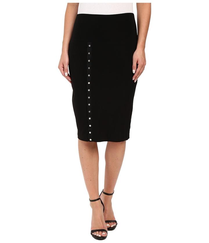Kamalikulture By Norma Kamali - Side Snap Skirt To Knee