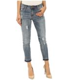 Kut From The Kloth - Reese Ankle Straight Leg Jeans In Fantastic W/ Medium Base Wash