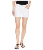 Kut From The Kloth - Gidget Fray Shorts In Optic White