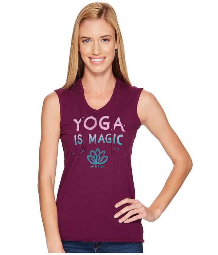Life Is Good - Yoga Magic Hoodie Smooth Tee