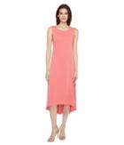 Vince Camuto - Sleeveless High-low Hem Dress
