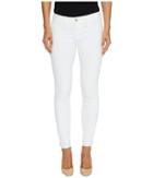 Mavi Jeans - Adriana Mid-rise Skinny Ankle In Super White