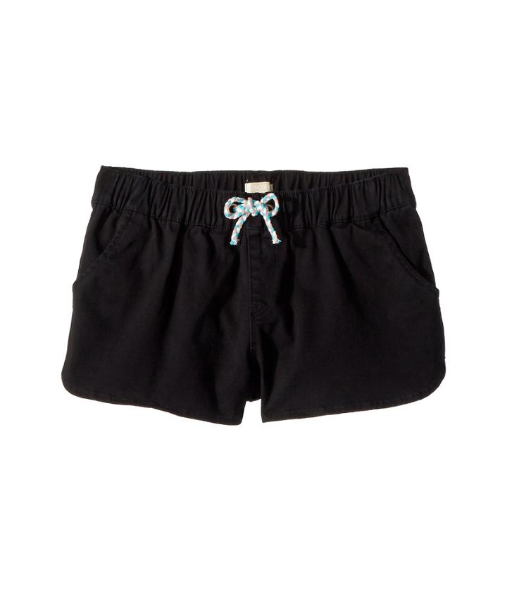 Roxy Kids - Music Never Stops Black Shorts