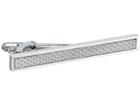 Stacy Adams - Tie Bar - Silver With Textured Inlay