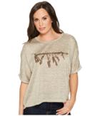 Roper - 1419 Poly Cotton Sweater Knit Top