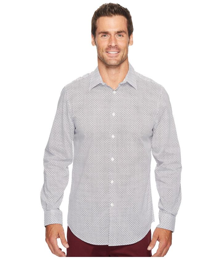 Perry Ellis - Multicolor Mini Dot Print Shirt