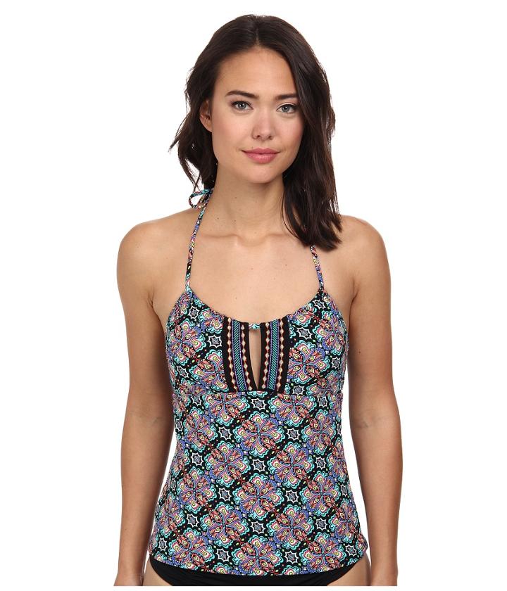 Nanette Lepore Paloma Honey Tankini Top