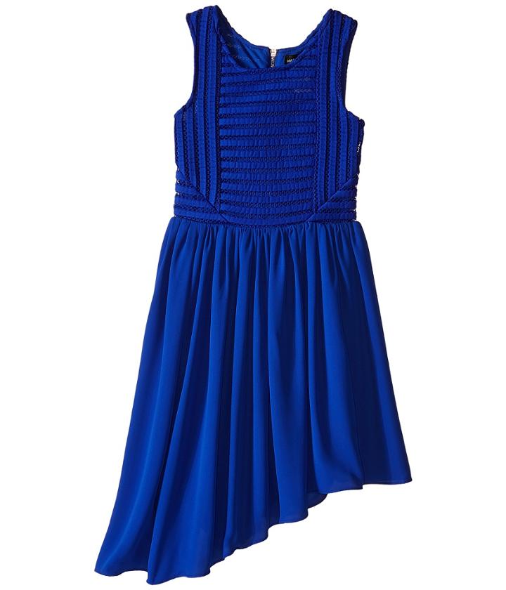 Marciano Kids - Novelty Bodice W/ Asymmetrical Chiffon Bottom