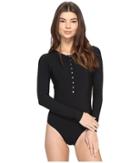 Red Carter - Splice Dice Long Sleeve One-piece