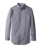 Calvin Klein Kids - Long Sleeve Diamond Dobby Shirt