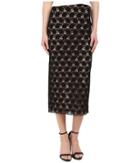 Yigal Azrou  L - Circle Lace Midi Skirt