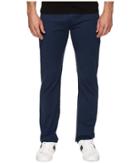 Ag Adriano Goldschmied - Matchbox Slim Straight Twill Pants In Nocturnal