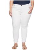 Kut From The Kloth - Plus Size Catherine Boyfriend Wide Cuff In Optic White