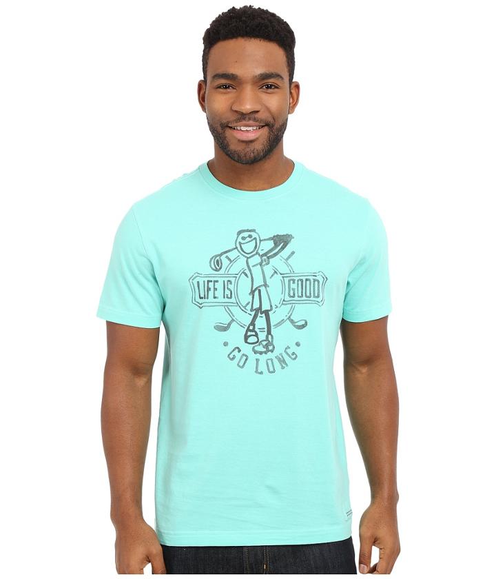 Life Is Good - Go Long Crusher Tee