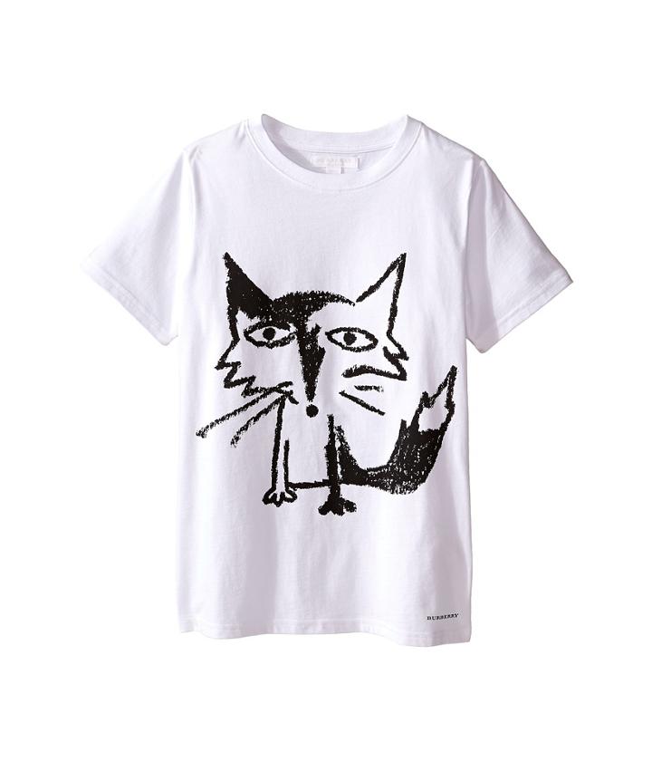 Burberry - Short Sleeve Printed Fox Graphic Tee