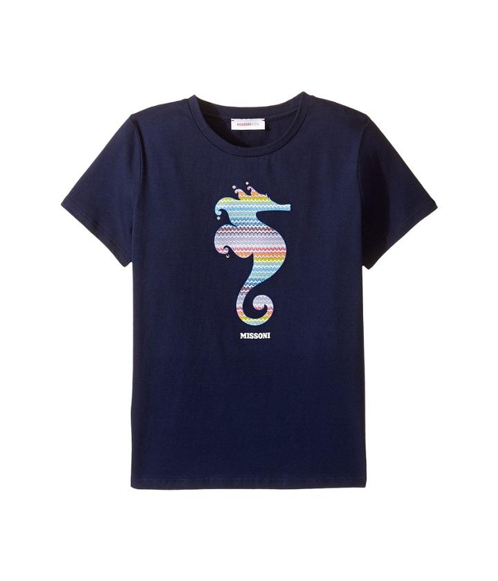 Missoni Kids - Placed Print Seahorse T-shirt