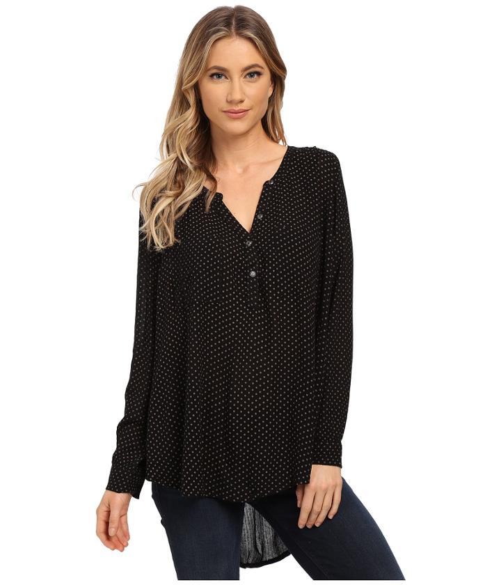 Amuse Society - Amour Long Sleeve Woven Top