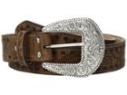 M&amp;f Western - Embossed With Tonal Laced Edges Belt