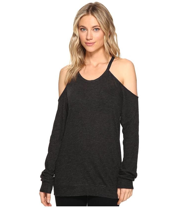 Lanston - Long Sleeve Cold Shoulder Pullover