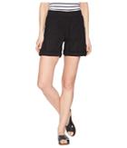 Fdj French Dressing Jeans - Serene Poplin Pull-on Shorts In Black