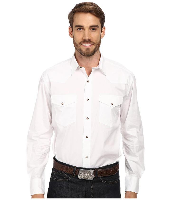 Roper Solid Poplin L/s Shirt