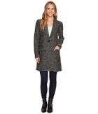 Tribal - Long Sleeve Knit Boucle Jacket W/ Shawl Collar