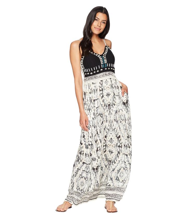 Hale Bob - Feel The Heat Stretch Woven Maxi Dress