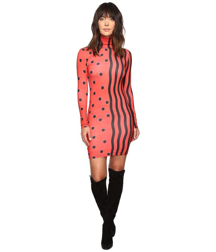 House Of Holland - Jersey Swiggle Midi Dress