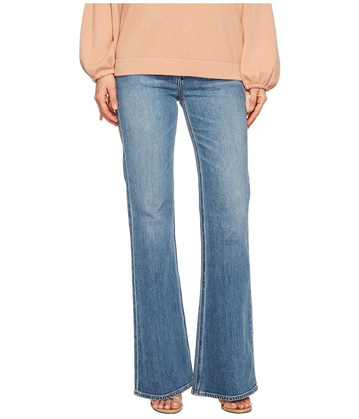 Vince - Wide Leg Flare Jeans In Santa Fe