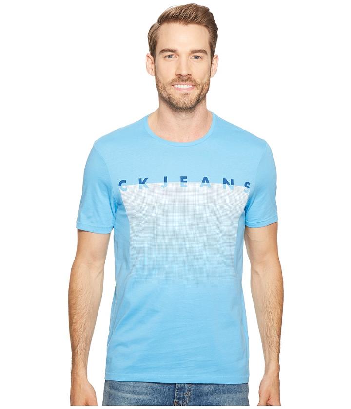 Calvin Klein Jeans - Mesh Horizon Crew Neck T-shirt