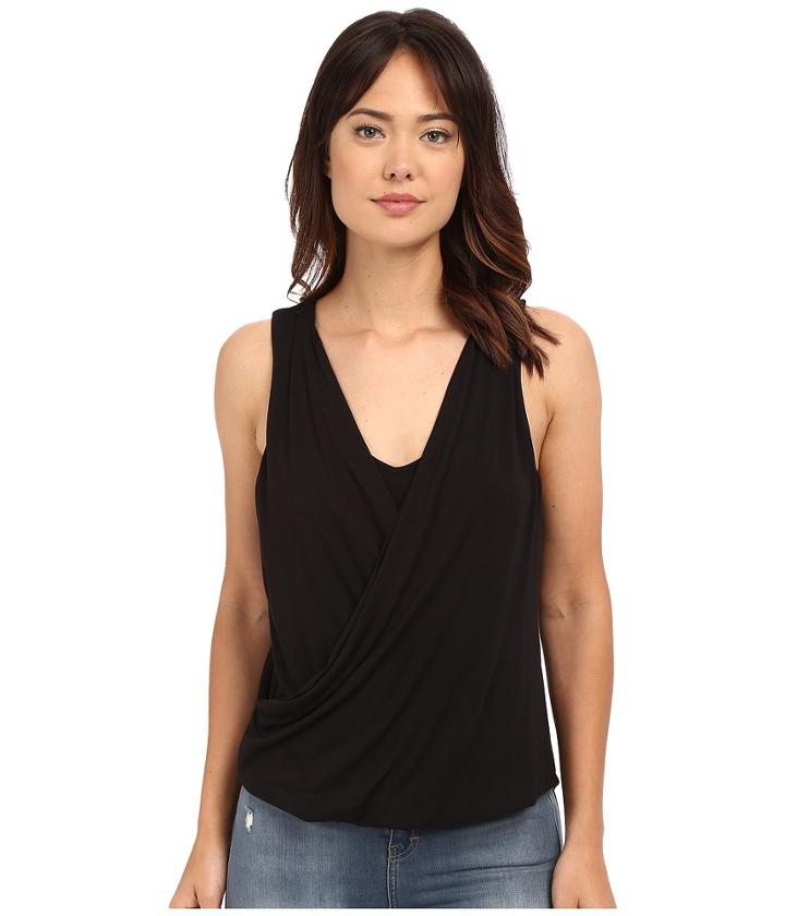 Heather - Twist Front Tank Top