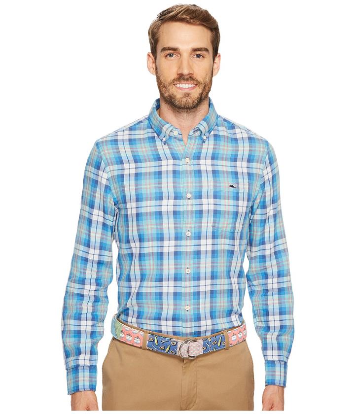 Vineyard Vines - East Marsh Plaid Slim Tucker Shirt