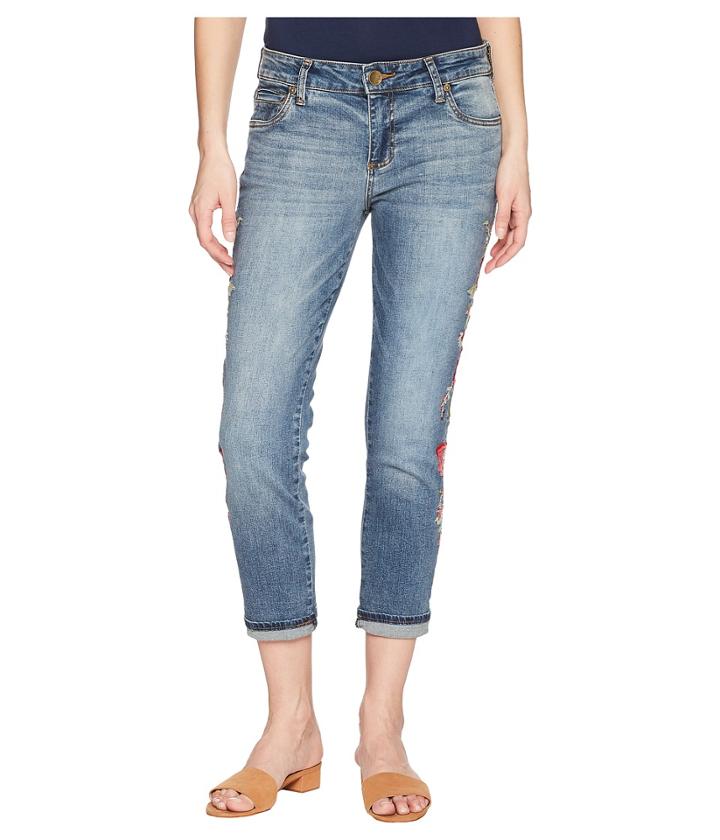 Kut From The Kloth - Petite Catherine Boyfriend Five-pocket In Rectified