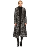 Just Cavalli - Zebra Double Breasted Peacoat